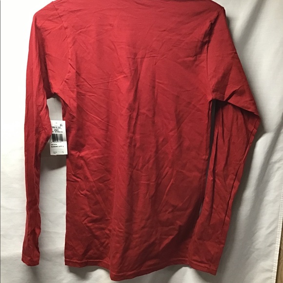Freeze Inc - Ladies L/S Tee - Red - Size Small - Picture 4 of 6